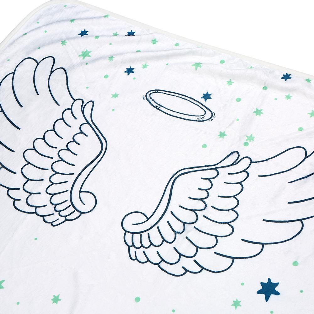 Chăn đánh dấu cột mốc phát triển theo tháng cho trẻ sơ sinh nhiều kiểu hoạ tiết