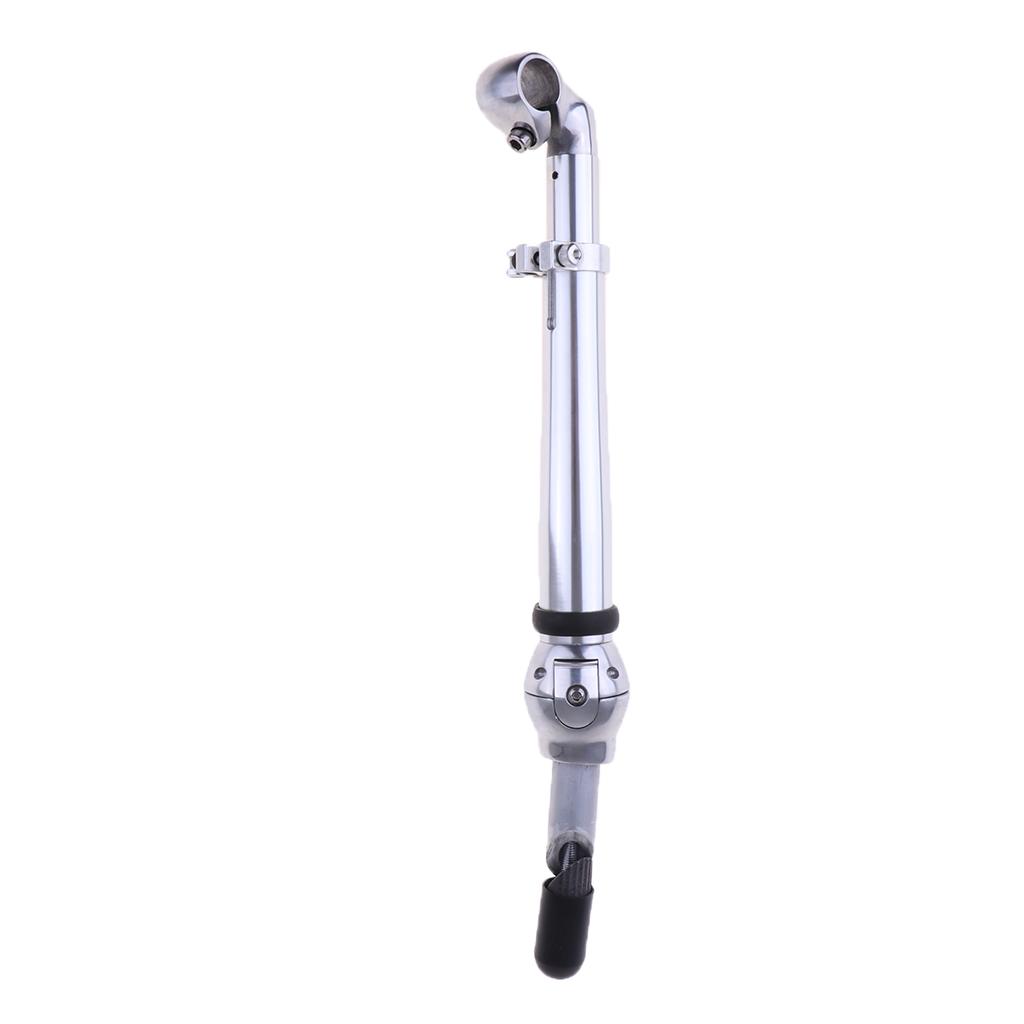 Aluminum Alloy Folding Bike Handlebar Stem with Teeth Bike Quill Stem Riser Cycling Accessory
