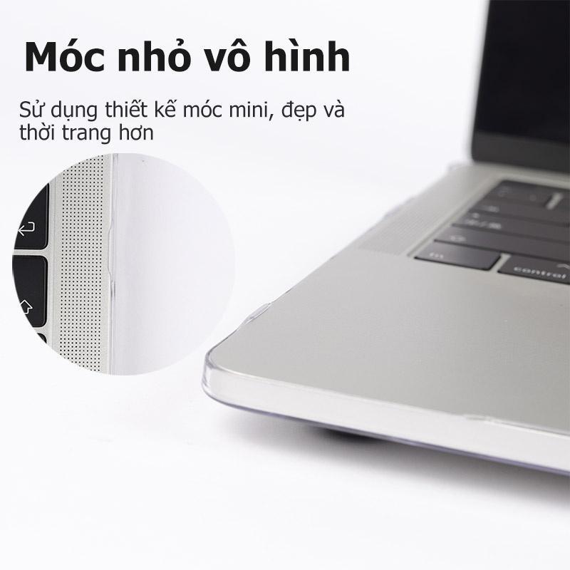 Ốp Bảo Vệ Laptop 2022 macbook Air M1 M2 Pro 13 A2338 A2681 A2337 A2442 Pro 14 16 inch Bằng Nhựa PP Siêu Mỏng