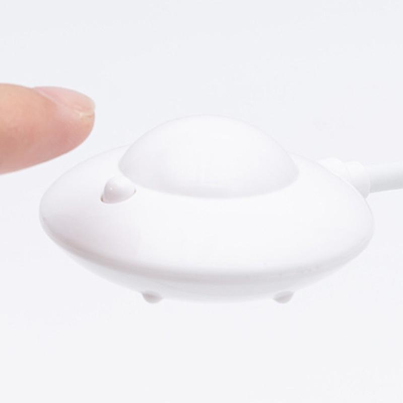 Đèn Led Đọc Sách Usb Hình Đĩa Bay Ufo Linh Hoạt Tiện Dụng