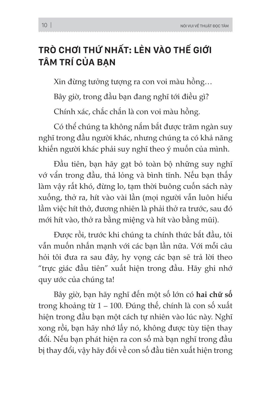Đọc Suy Nghĩ - Thấu Tâm Can