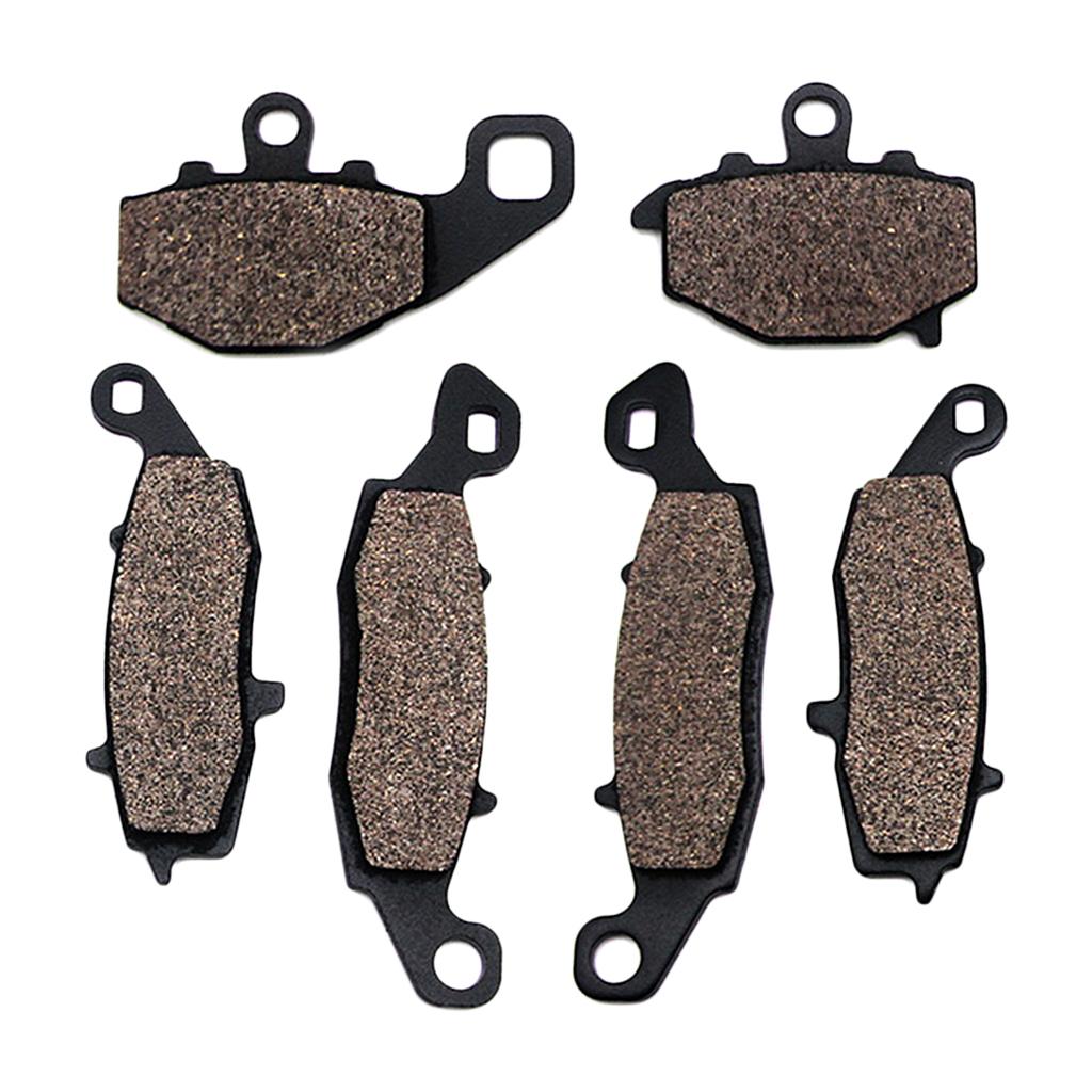 Motorcycle Front And Rear Brake Pads for Kawasaki KLE 650 2007-2013