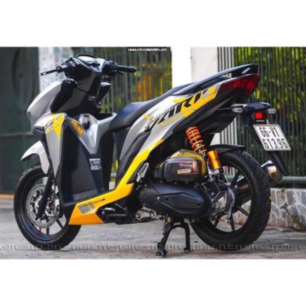 Tem xe Vario 150 bạc vàng