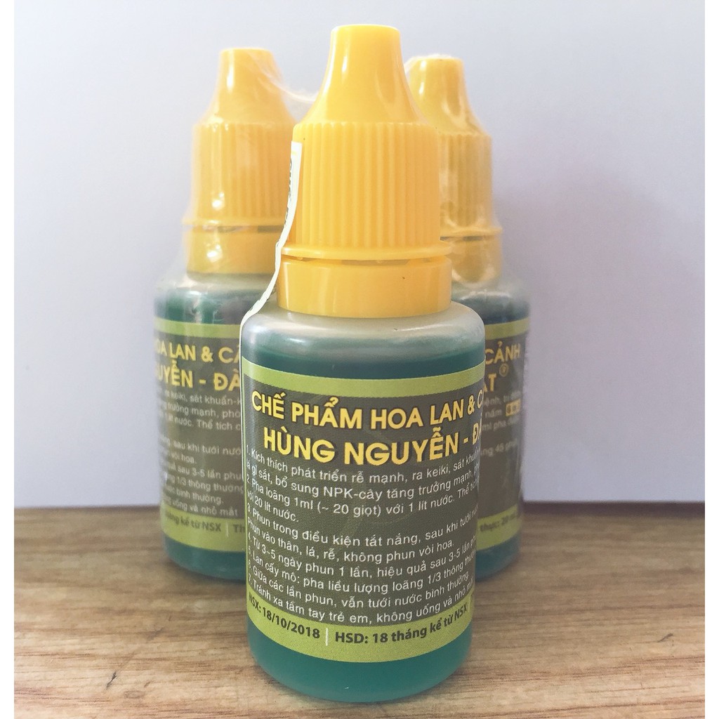 Hộp Chế Phẩm chuyên cho hoa Lan và cây cảnh - Hùng Nguyễn giúp Kích Rễ - Kích Keiki - Dưỡng cây - Phòng nấm bệnh