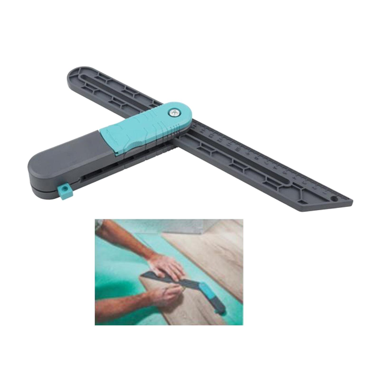 Lock Angle Measuring Ruler Adjustable Level Measure Tool Wooden Marking Woodworking Gauge Metric Carpenter