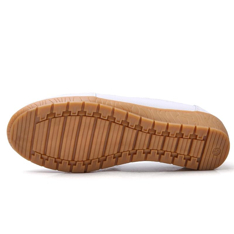 2020 Fashion women outdoor soft leather flat shoes