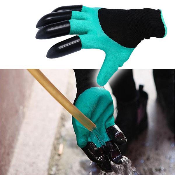 Đôi Găng Tay Làm Vườn Chuyên Dụng Bới Đất Chăm Sóc Cây có móng vuốt LV107--lll0
