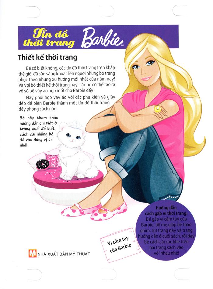 Barbie Thiết Kế Thời Trang - Tín Đồ Thời Trang