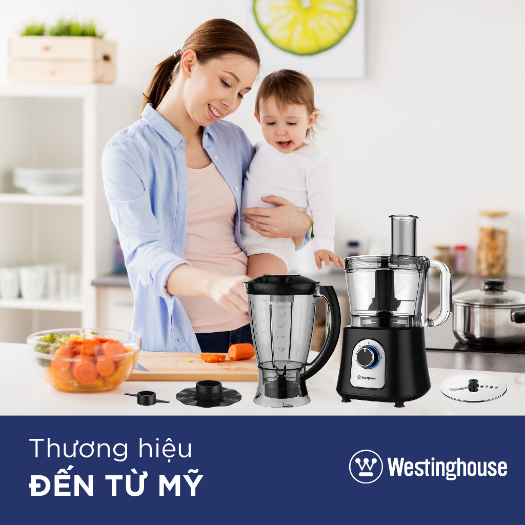 Máy xay đa năng Westinghouse WKFP7730 (2.8 Lít) - Hàng chính hãng