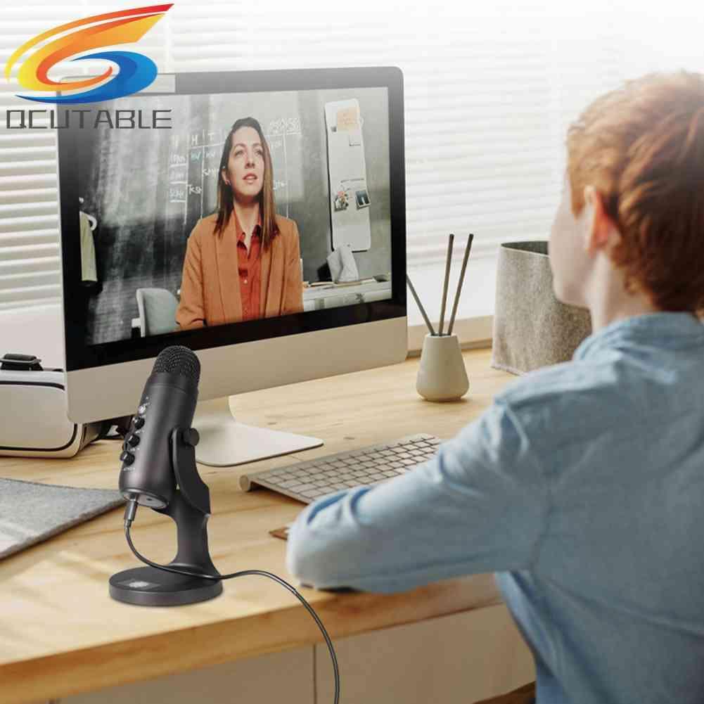 Mic Thu Âm Cổng USB Cho Máy Tính