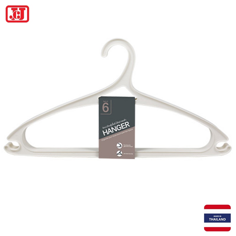 Set 06 chiếc móc phơi quần áo hàng Made in Thailand #JCJ1172