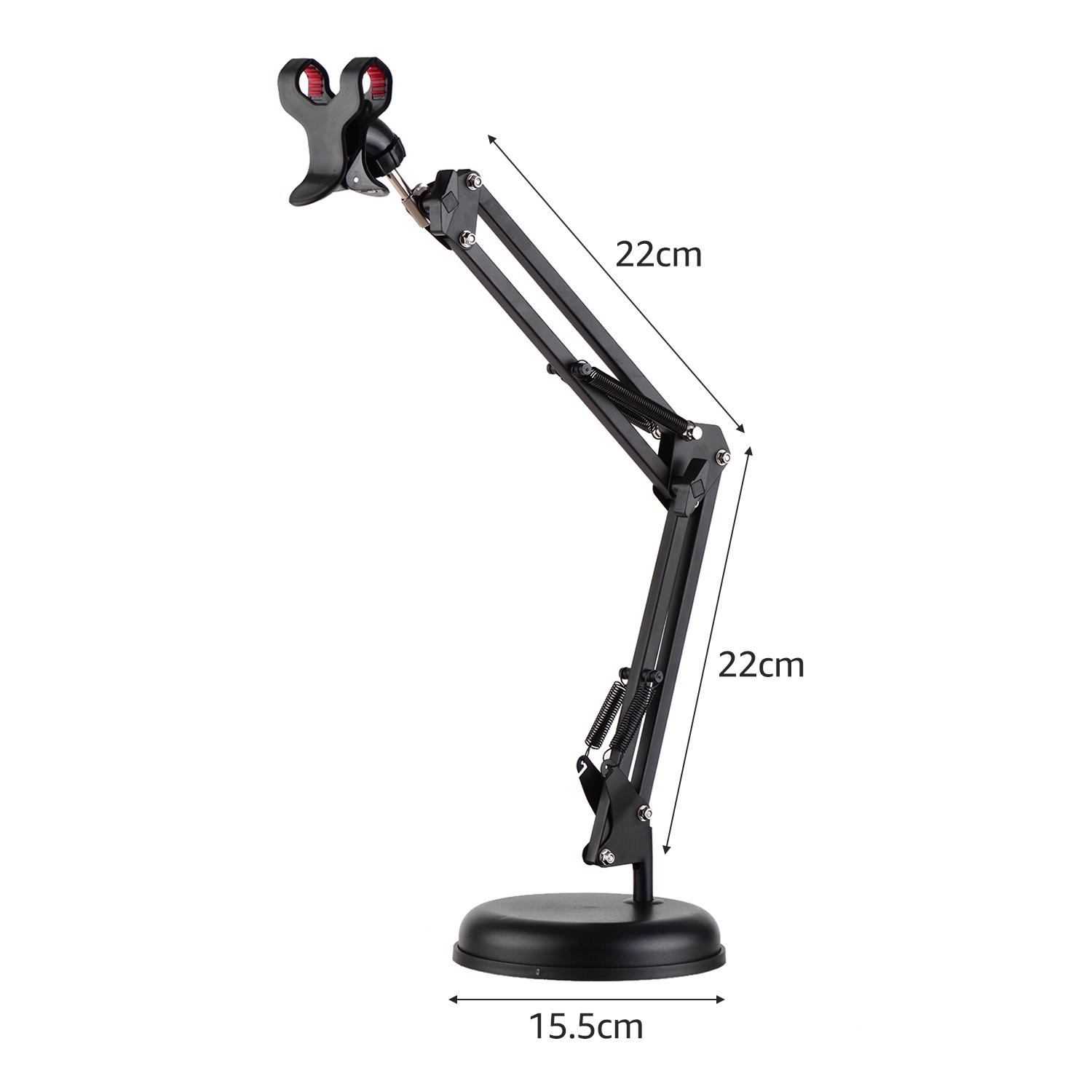 Giá đỡ điện thoại di động có thể mở rộng để bàn xoay 360 °