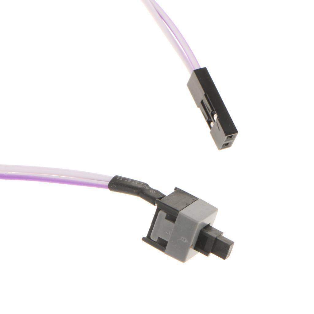 PC Desktop Power Push Button Cable ATX Computer Switch Wire