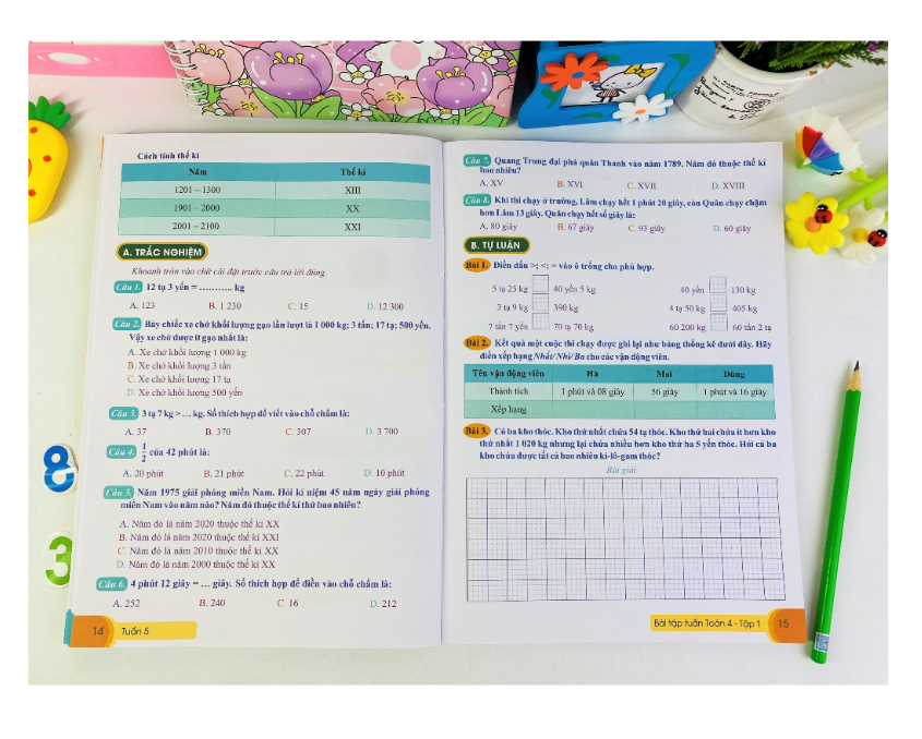 Sách - Bài Tập Tuần Toán 4 - Cánh Diều