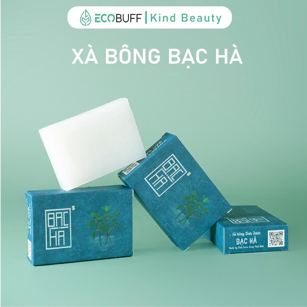 Xà bông Sinh Dược xà bông tắm thảo mộc BẠC HÀ chiết xuất thiên nhiên lành tính