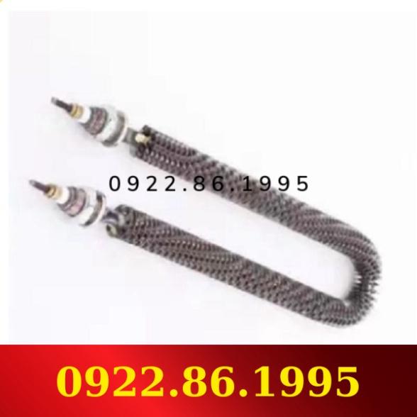 Điện trở sấy khô chữ U 40cm 50cm công suất 1kw 2kw điện áp 220V 380V có cánh tản nhiệt hàng nhập