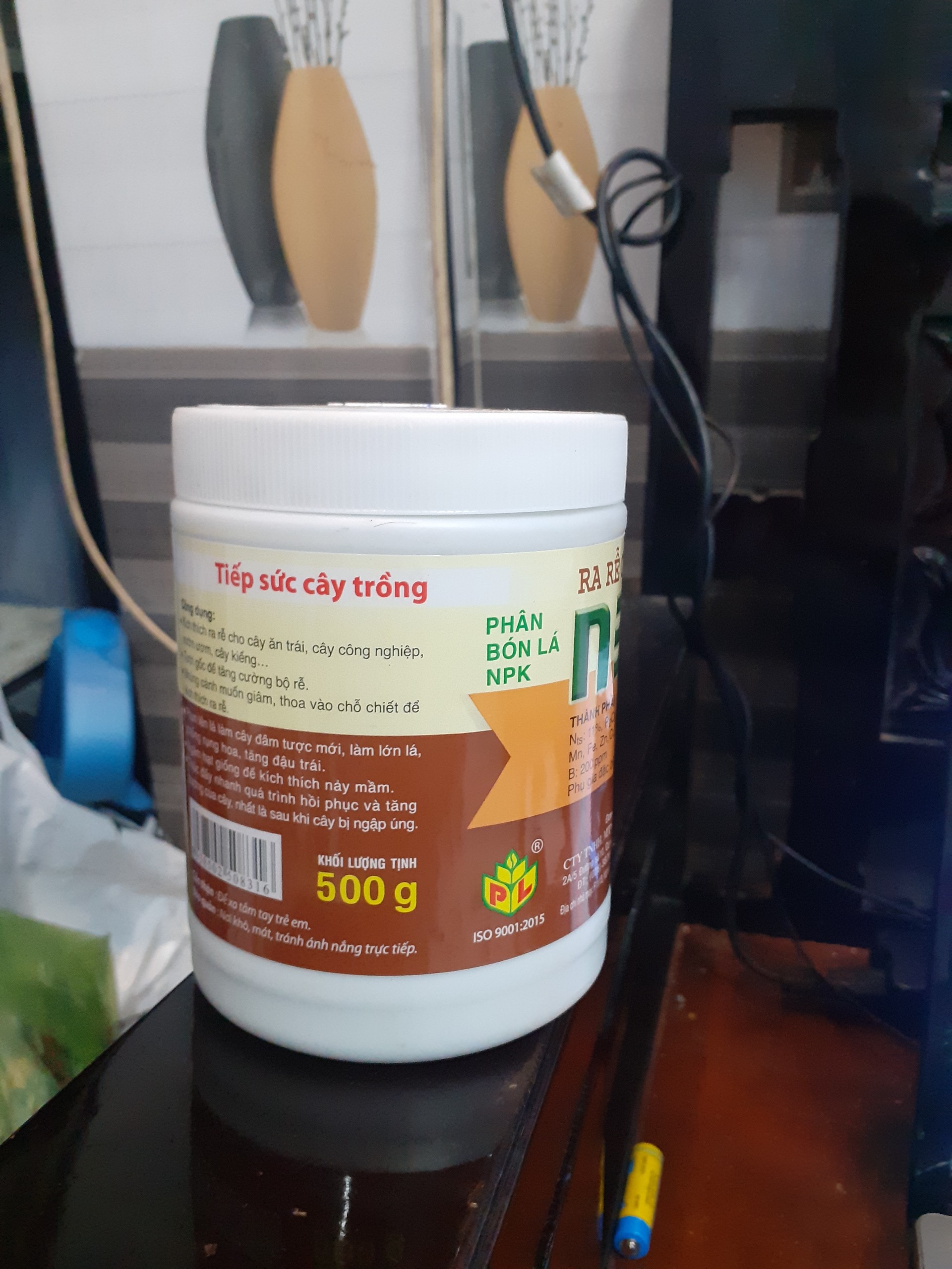Hũ 500gr N3M ra rễ cực mạnh phân bón lá NPK