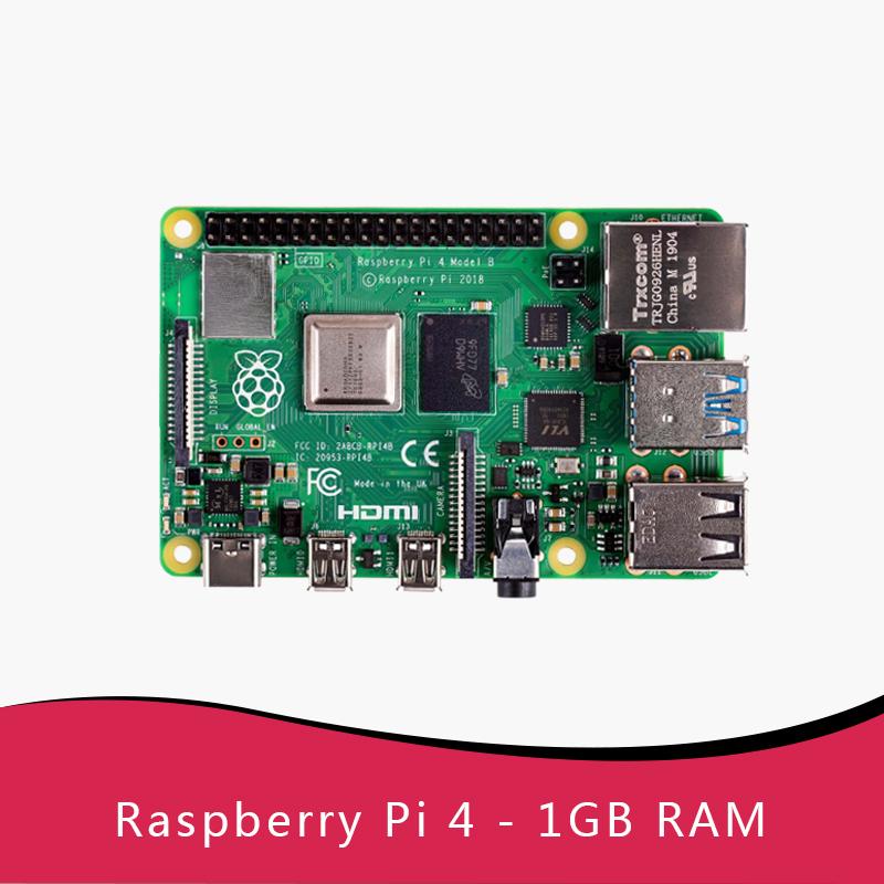 Raspberry PI 4 Model B Dev chính thức chính thức hoặc Bộ dụng cụ 4B RAM 1GB 2GB 4GB 8GB CPU CPU 1,5 GHz 3