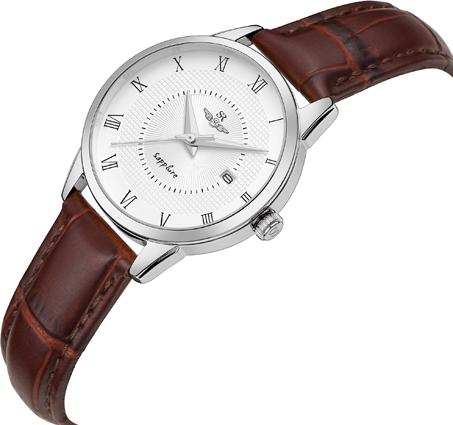 Đồng Hồ Nữ SRwatch SL1057.4102TE - Sapphire - 30mm - Quartz (Pin) - Dây da