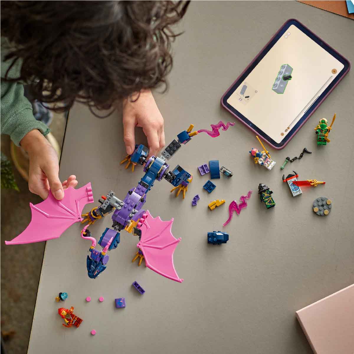 LEGO NINJAGO 71842 Đồ Chơi Lắp Ráp Rồng Bậc Thầy Rontu (381 chi tiết)