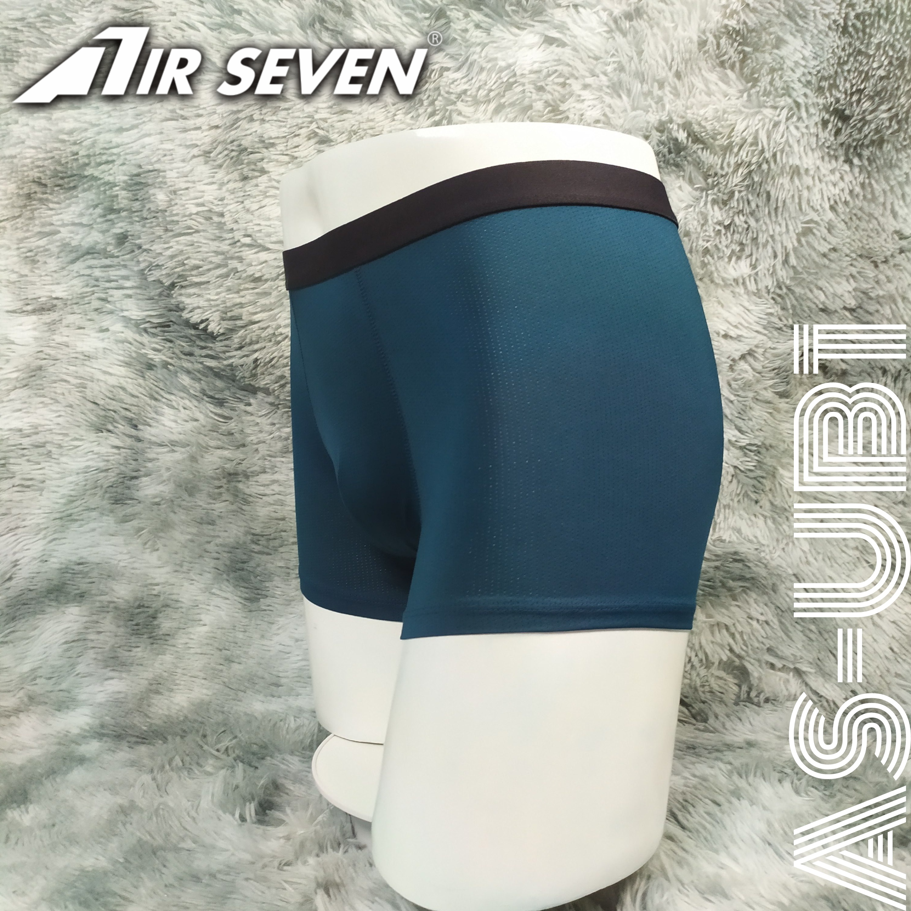 Quần lót nam Boxer UB1 co giãn 4 chiều, lưng thun nhỏ, công nghệ thoáng khí - màu Xanh Rêu