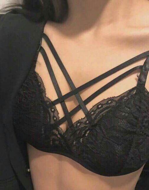 Bra ren dây đan kép sexy