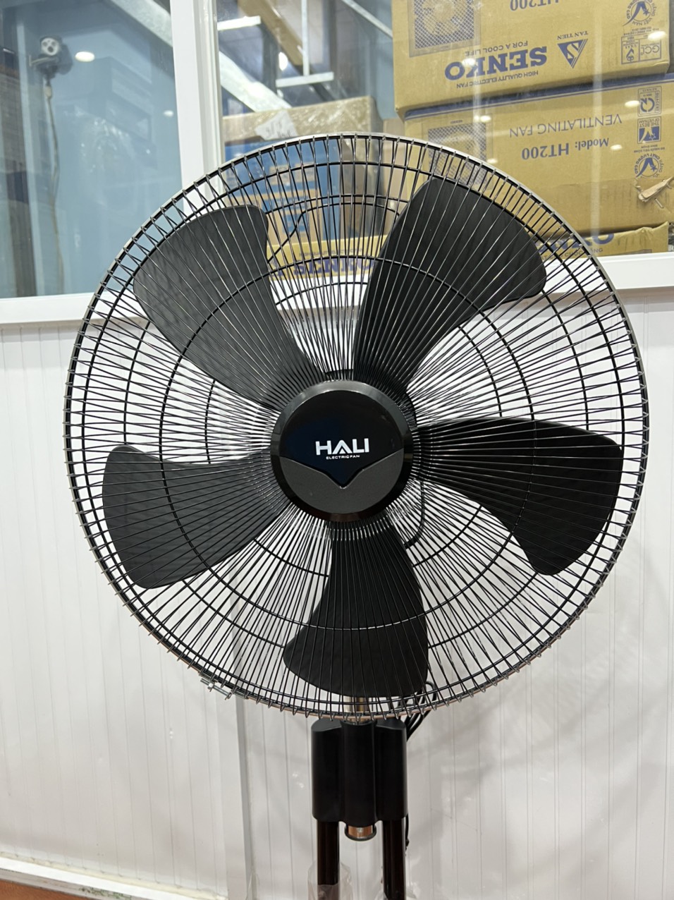 QUẠT SÀN LỬNG CÔNG NGHIỆP HALI LS199- 80W- CÁNH 450mm - Hàng chính hãng