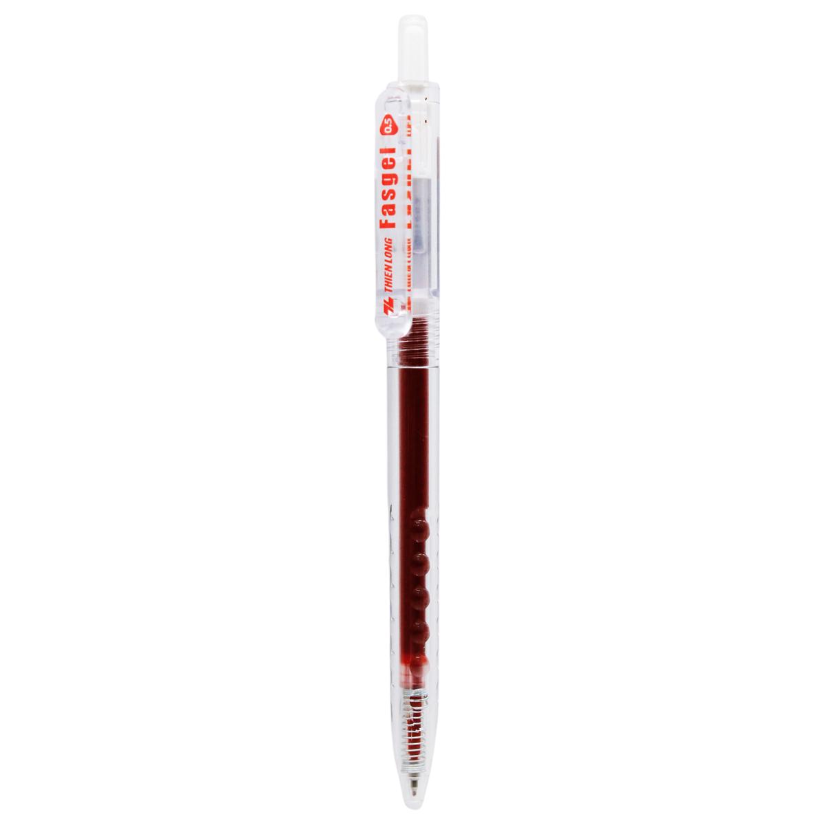Bút Gel 0.5 mm - Thiên Long Gel-068 - Mực Đỏ