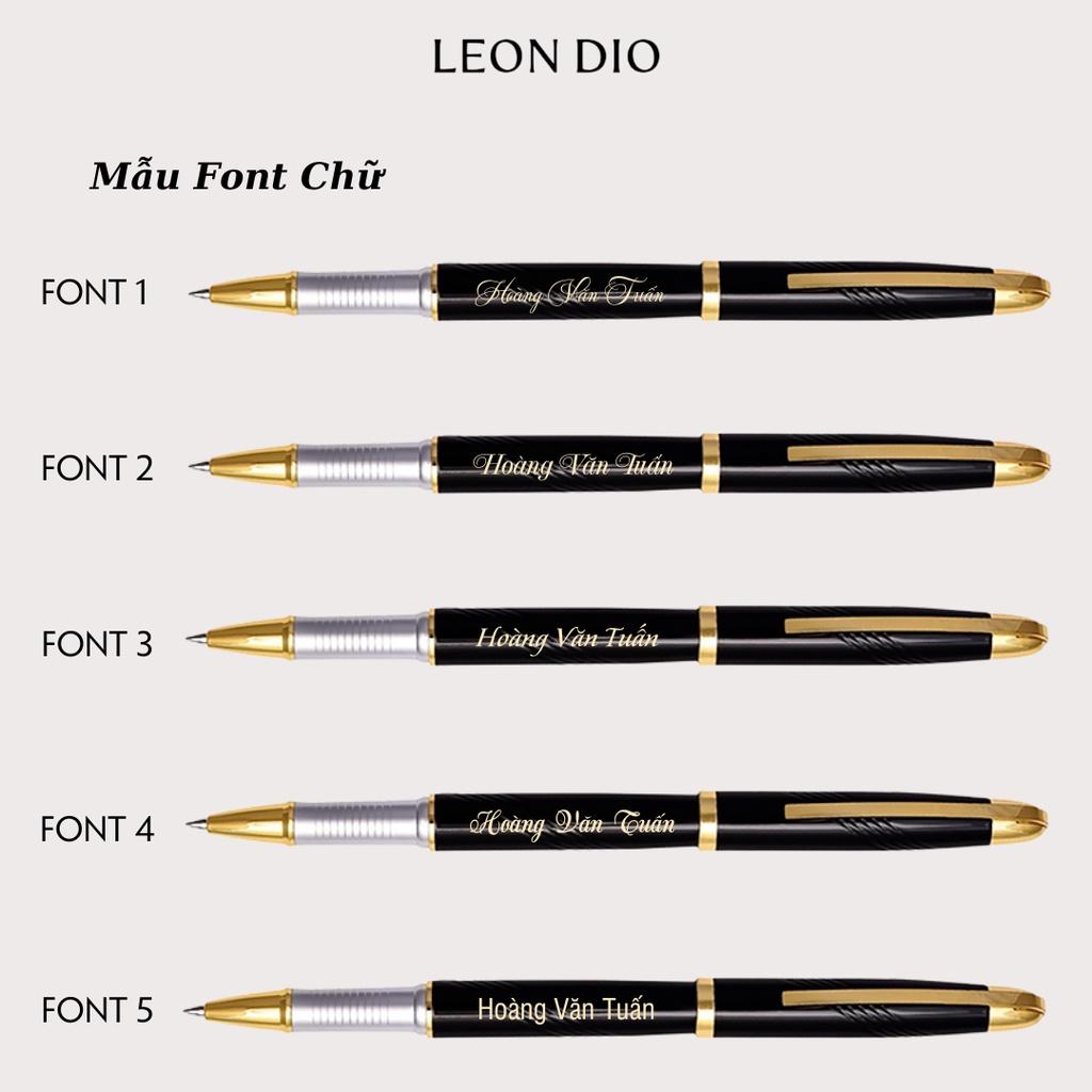 Bút Ký Tên Cao Cấp Leon Dio Asprire LDB3B, Mực Dạ Bi, Ngòi 0.5mm