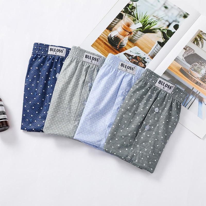 Quần Đùi Nam Quần Ngủ Nam Chất Cotton Siêu Mềm Mát Mịn Thoáng Mát Mặc Thoải Mái