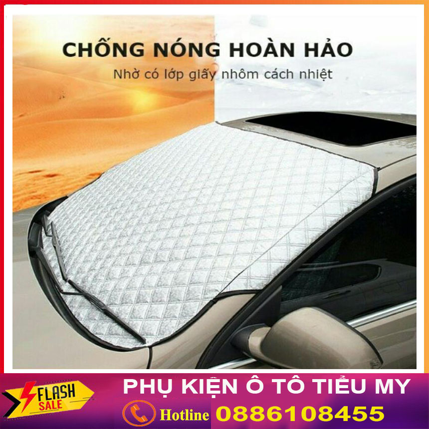 Bạt Phủ Xe Ô Tô Honda CRV, Brio, City, HRV, Accord, Civic, Jazz- Chất Liệu Bạt Tráng Nhôm 3 lớp