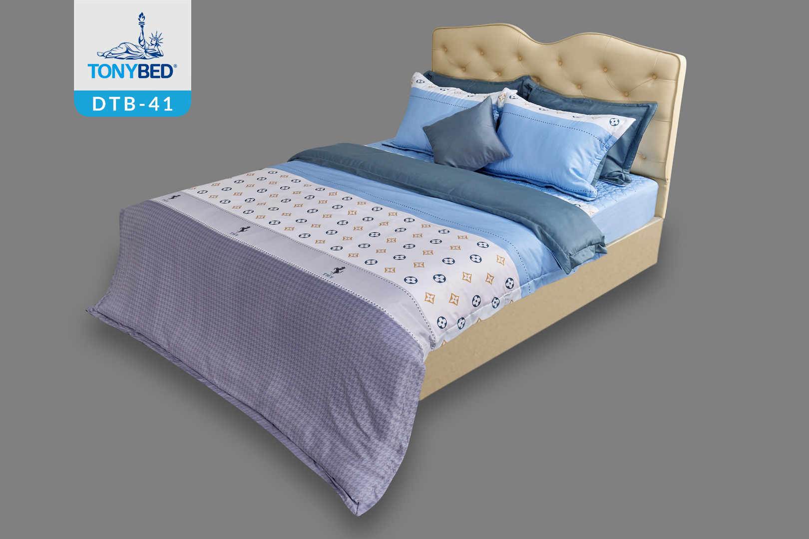 BỘ DRAP PHỦ GIƯỜNG DREAM TENCEL DTB041