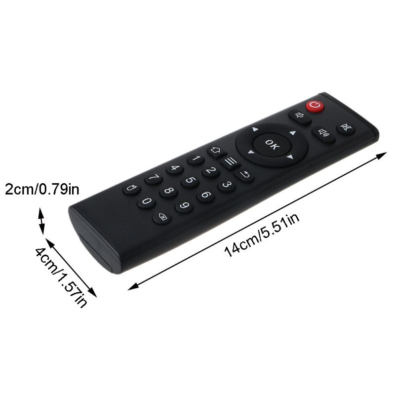 Điều khiển,Remote hồng ngoại cho có phím số TX3 mini plus, TX3 miniTX5 , TX5 Mini, TX9 Pro,TX92 , TX3 Max - Hàng Nhập Khẩu