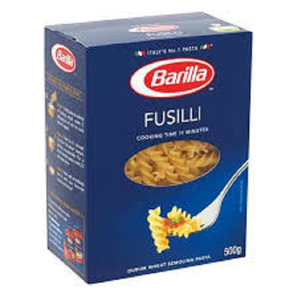 Mì Nui Barilla Hình Xoắn Các Cỡ Fusilli - 500g