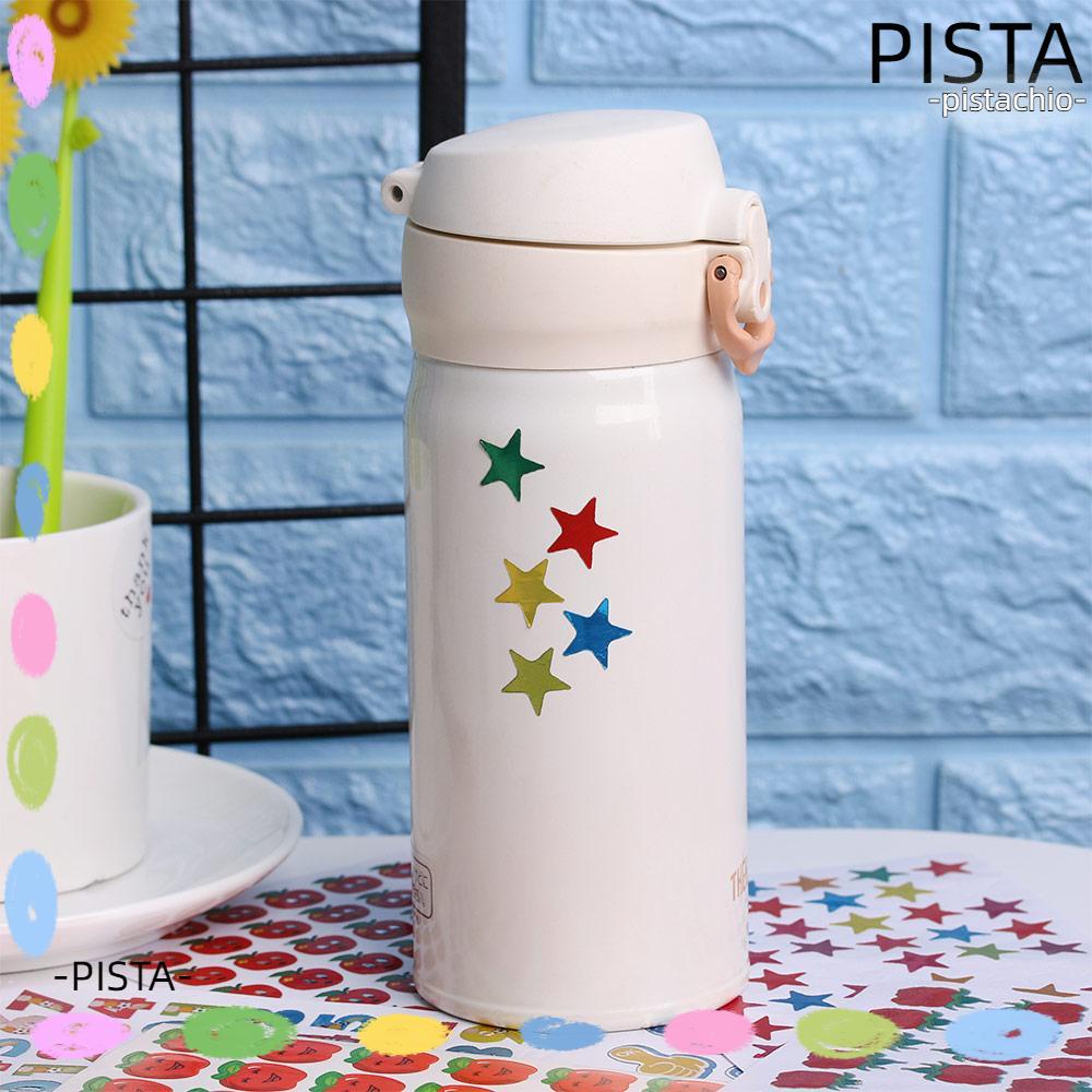 Bộ 10 tấm sticker hình ngôi sao nhiều màu 1080 ngôi sao
