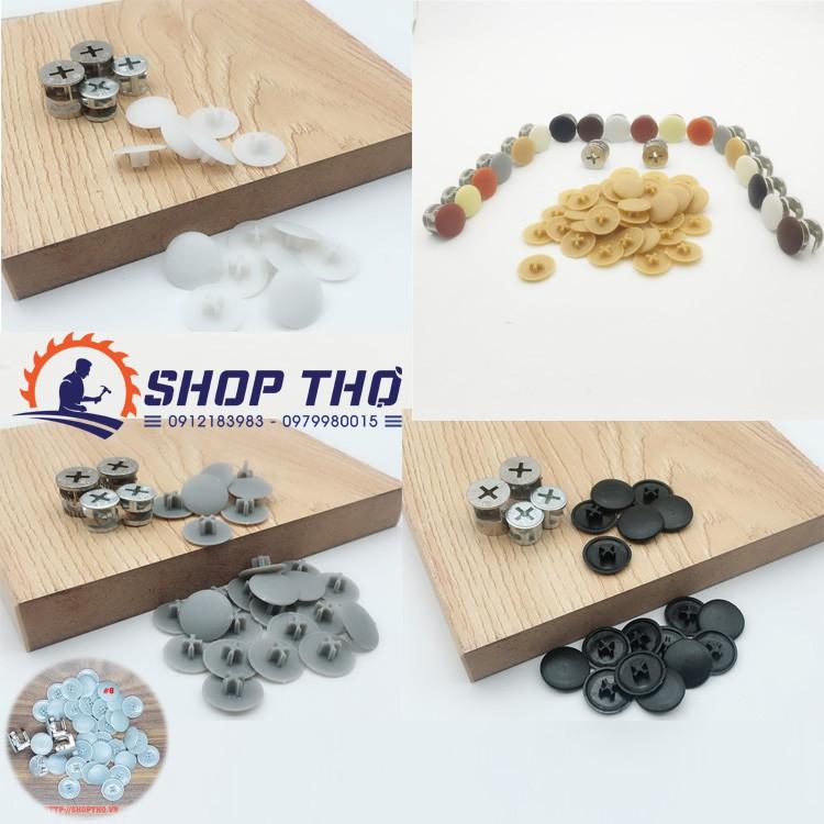 Nút nhựa bịt ốc cam dành cho nội thất liên kết cam (1000pcs/túi)