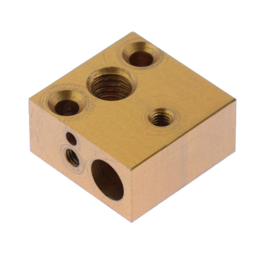 M3 M6 Aluminum Heater Block for 3D Printer Heating Block HotEnd Accessories