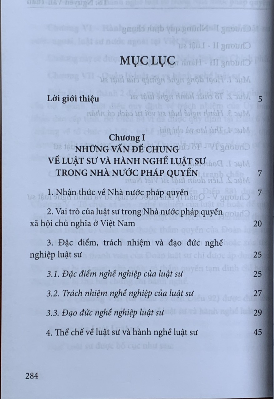 Thể chế về luật sư và hành nghề luật sư trong nhà nước pháp quyền