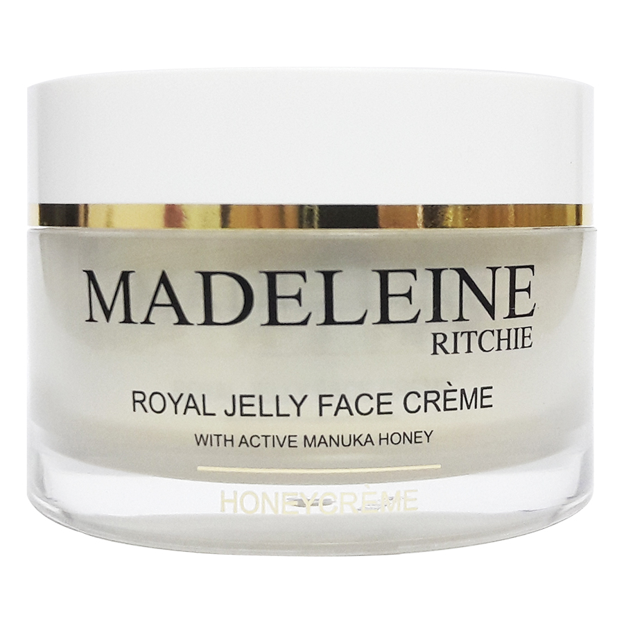 Kem Dưỡng Trắng Da Mặt Từ Sữa Ong Chúa Kết Hợp Mật Ong Madeleine Ritchie Manuka Royal Jelly Face Creme With Manuka Honey (110ml)