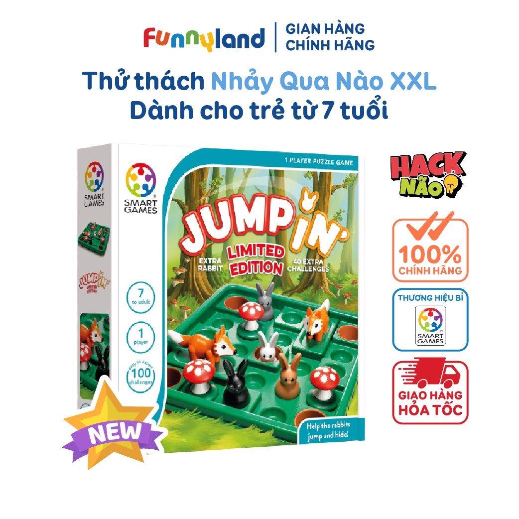 Đồ chơi trí tuệ SmartGames Jump In' Limited Edition Thử thách Nhảy Qua Nào cho bé từ 7 tuổi