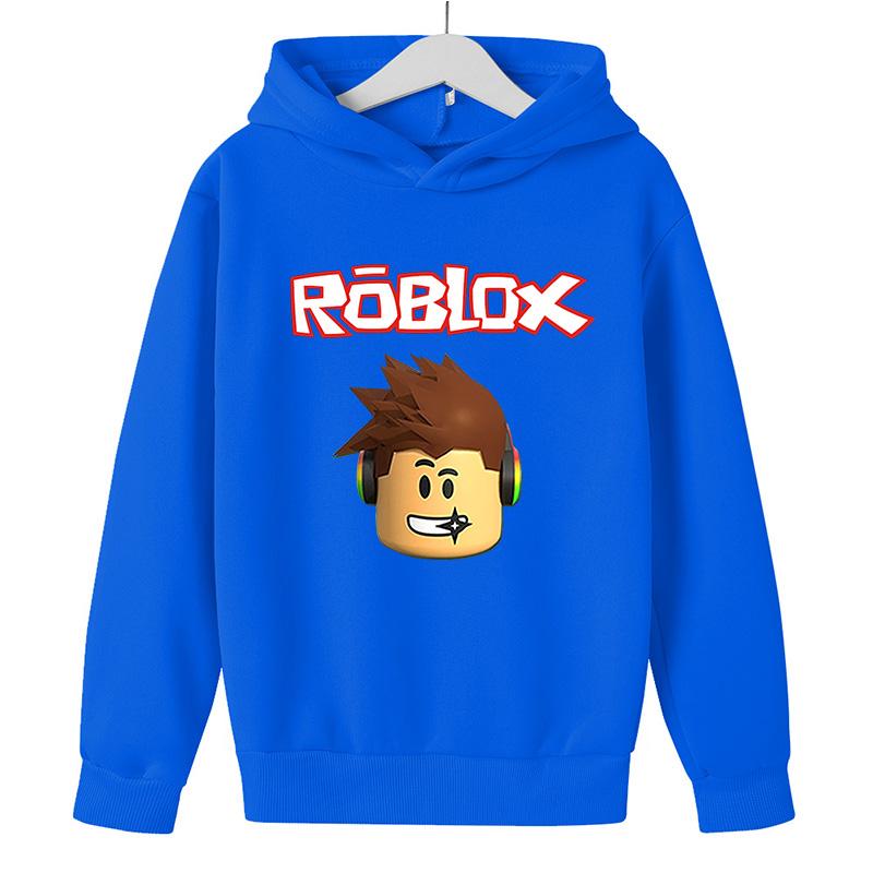 Hoạt Hình Áo Hoodie Robloxing Bé Gái Tay Dài Chạy Bộ Bé Trai Game Áo Áo Trẻ Em Quần Áo Trẻ Em Giày Thoáng Mát Phối 4 14 Năm
