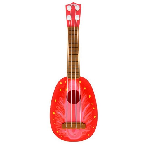 Đàn hoa quả Ukulele hình trái cây 13*4,5*39cm, nhiều mẫu-Giao ngẫu nhiên