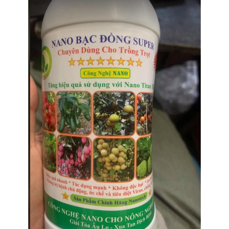 NANO BẠC ĐỒNG SUPER 500ml