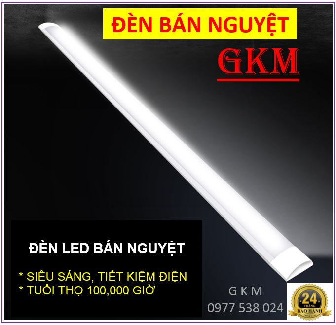 Đèn led bán nguyệt 0,6 mét 30w siêu sáng. Đèn tuýp siêu sáng tiết kiệm điện