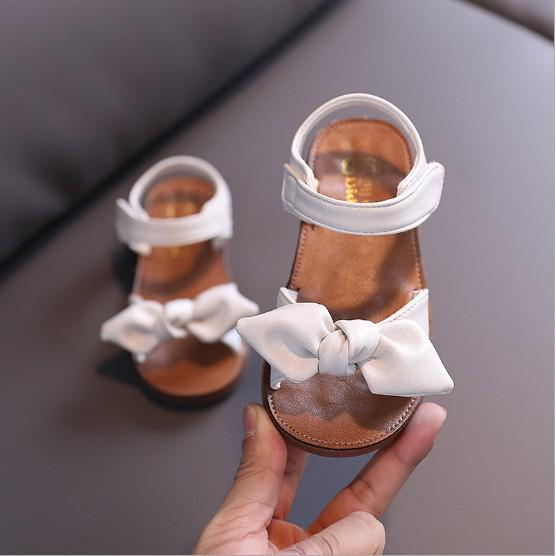 LOẠI 1_Sandal bé gái đính nơ xinh xắn 1-6 tuổi