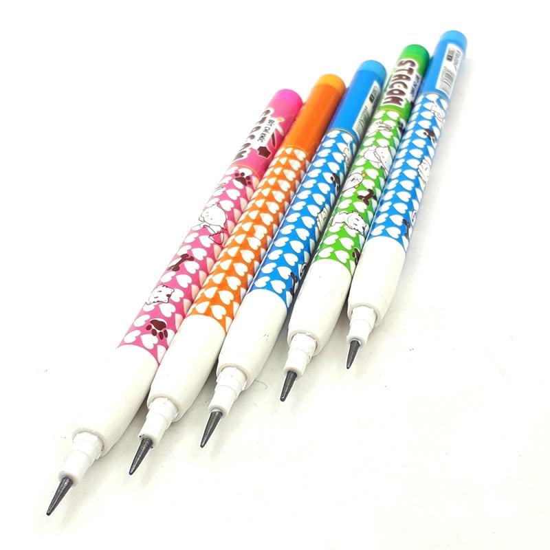 Bộ 2 Vỉ 4 + 1 Bút Chì Khúc 2B - Stacom-VPC201