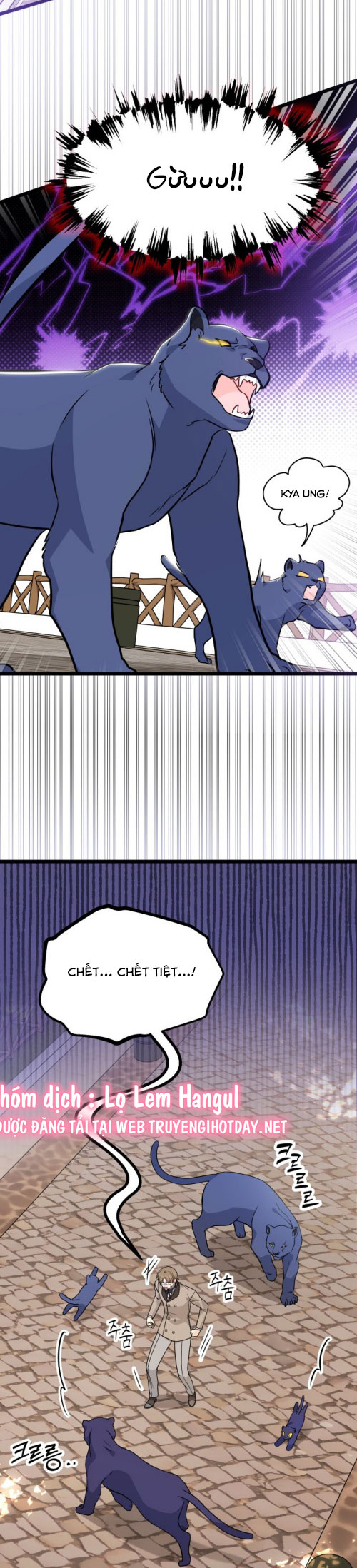 mối liên kết giữa báo đen và bé thỏ chapter 146 10