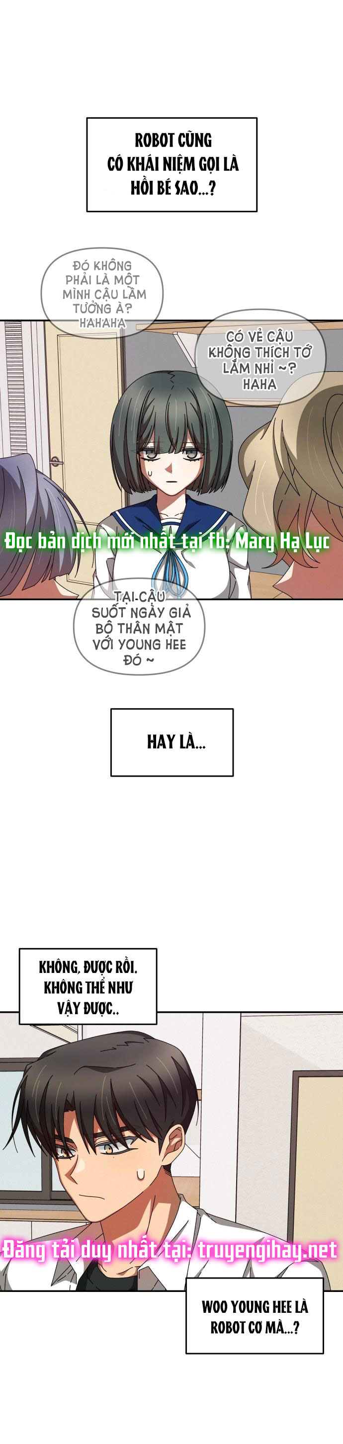 bạn gái tôi là robot -câu chuyện của cheol soo và young hee chapter 28 20