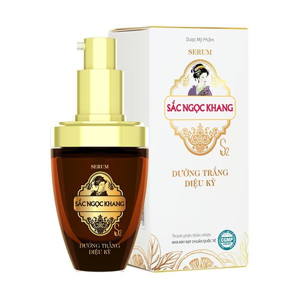 Serum Sắc Ngọc Khang _Tinh chất dưỡng trắng diệu kỳ từ Vitamin C thế hệ mới chai 20ml