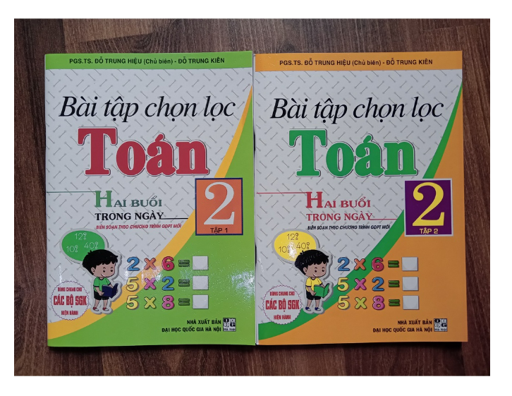 Sách - Combo Bài Tập Chọn Lọc Toán Lớp 2 Tập 1 + 2 - Hai Buổi Trong Ngày (Chương Trình Giáo Dục Phổ Thông Mới)